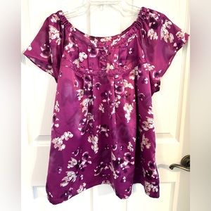Apt 9 Women’s Fuschia Blouse Size XL